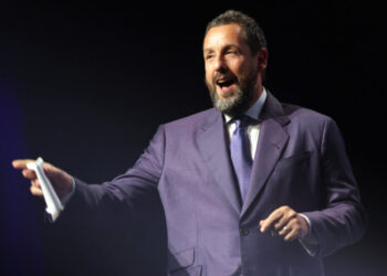 In a Star-Filled Night, Adam Sandler Pops Up as the Wedding Officiant