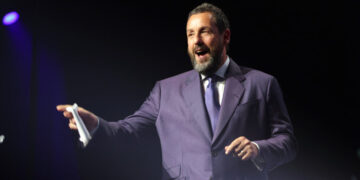 In a Star-Filled Night, Adam Sandler Pops Up as the Wedding Officiant