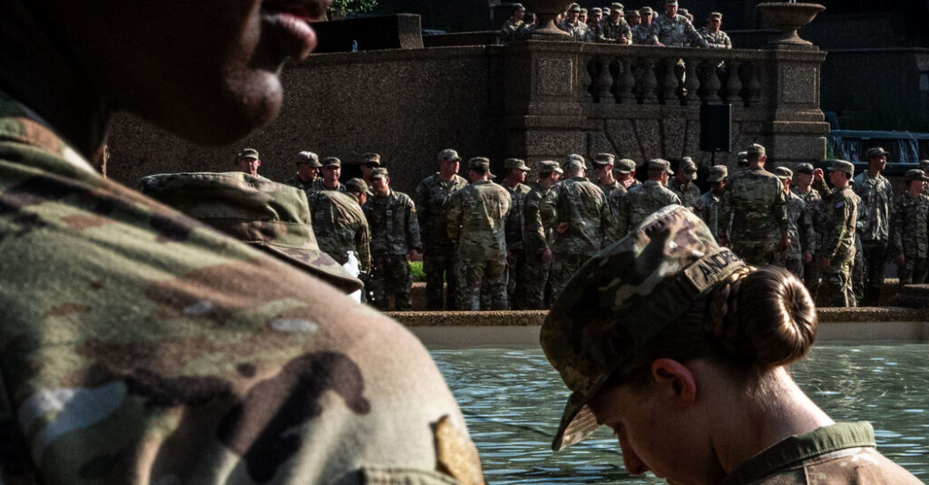 Trump’s National Guard Deployment in Washington Expands Ahead of Holiday