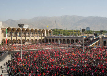 Huge Crowds Mass in Tehran for Ayatollah’s State Funeral