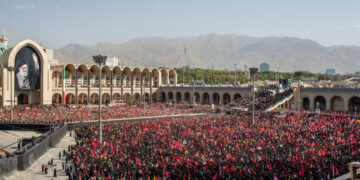 Huge Crowds Mass in Tehran for Ayatollah’s State Funeral