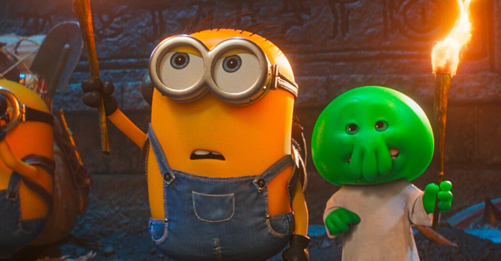 ‘Minions’ Opens at No. 1 but Falls Far Short of Earlier Films in the Franchise