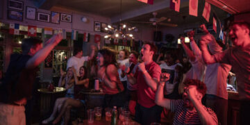 Fatigue, Tension, Joy: England Pulls a World Cup All-Nighter