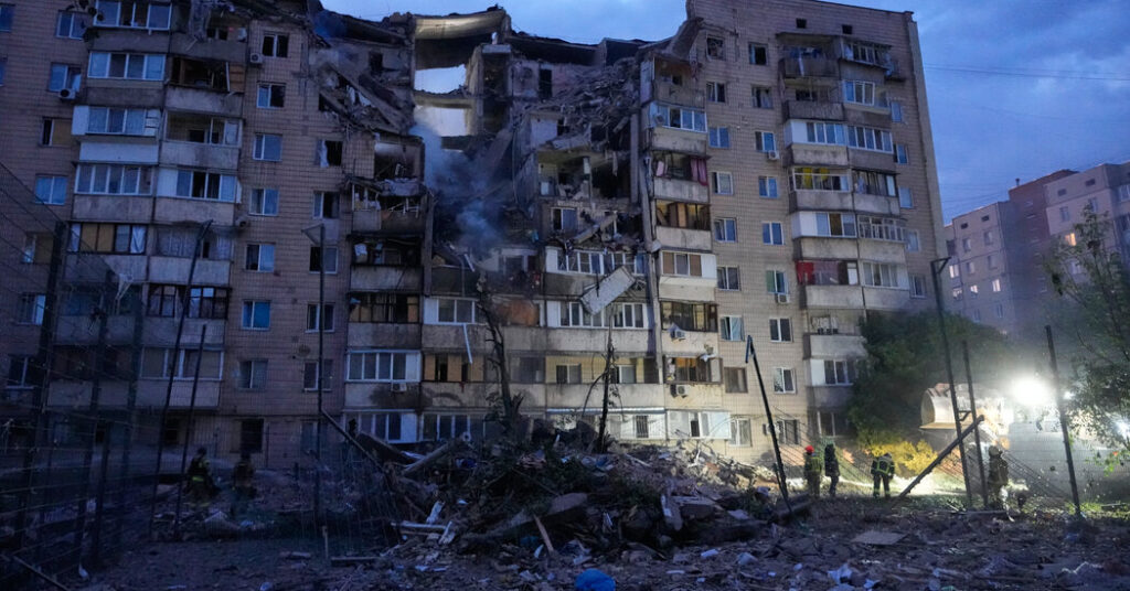 Deadly Russian Strikes Hit Kyiv on Eve of NATO Summit