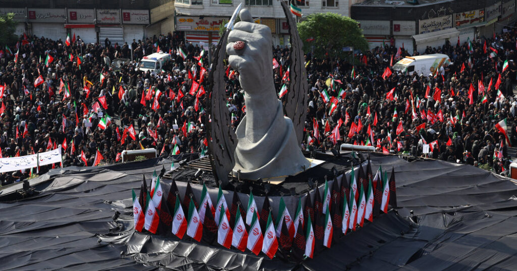 Families of Iranians Killed by Government Dismayed by Leader’s Funeral Pageantry
