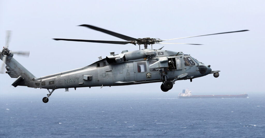 Navy Identifies Sailor Lost in Arabian Sea Helicopter Crash