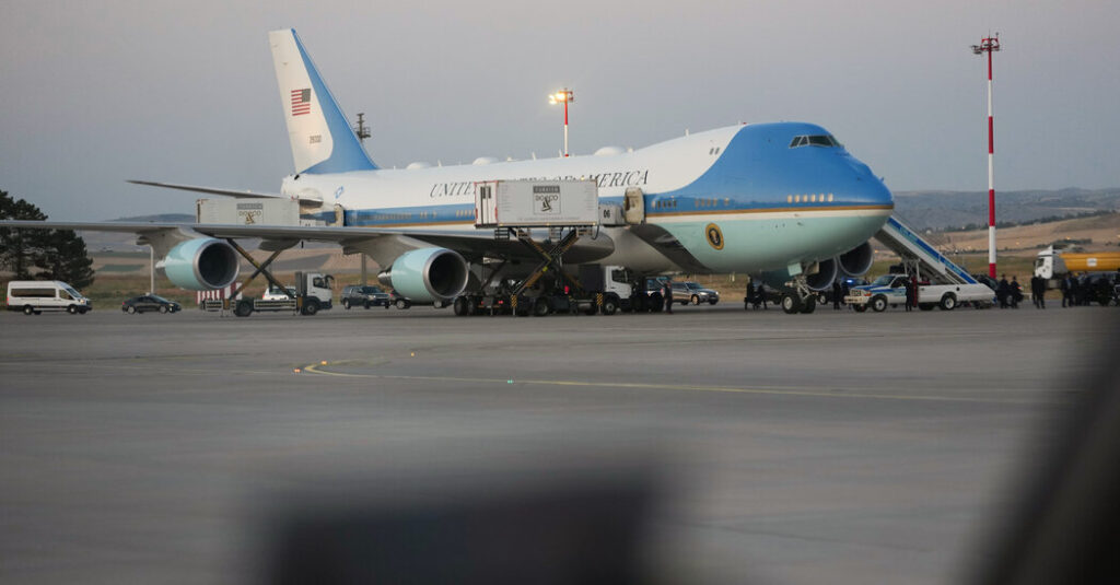 Security Precaution Led Trump to Use Old Air Force One in Leaving Turkey