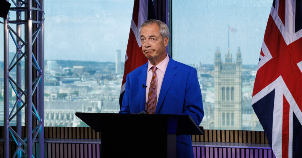 Farage’s Act of Political Theater Risks Becoming Farce