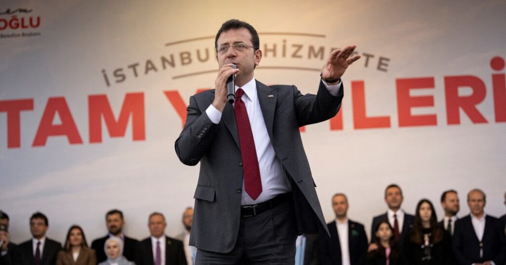 As Erdogan Hosted NATO, His Jailed Challenger Was in Court
