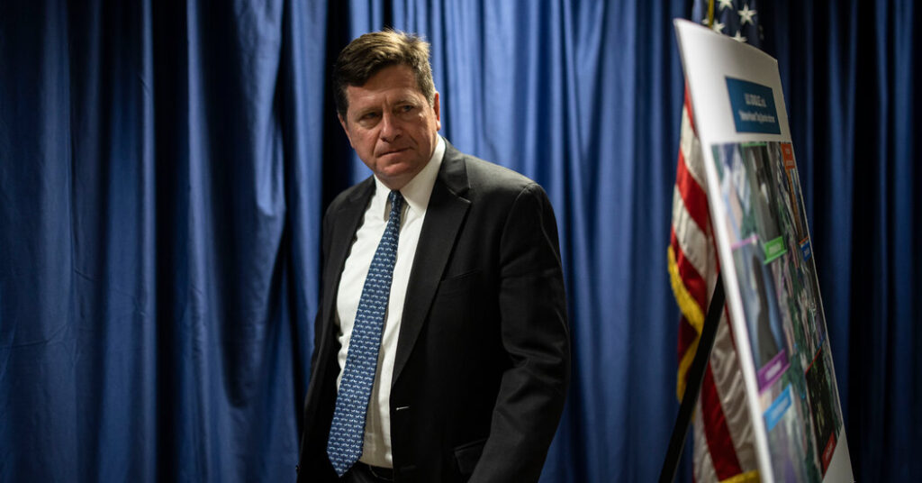 U.S. Attorney in Manhattan Names Deputy to Oversee Transition
