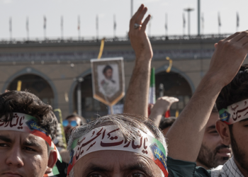At the Ayatollah’s Funeral