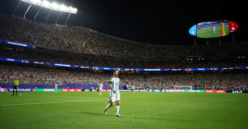Empty Seats for Messi’s Argentina Put Focus on World Cup Ticket Prices