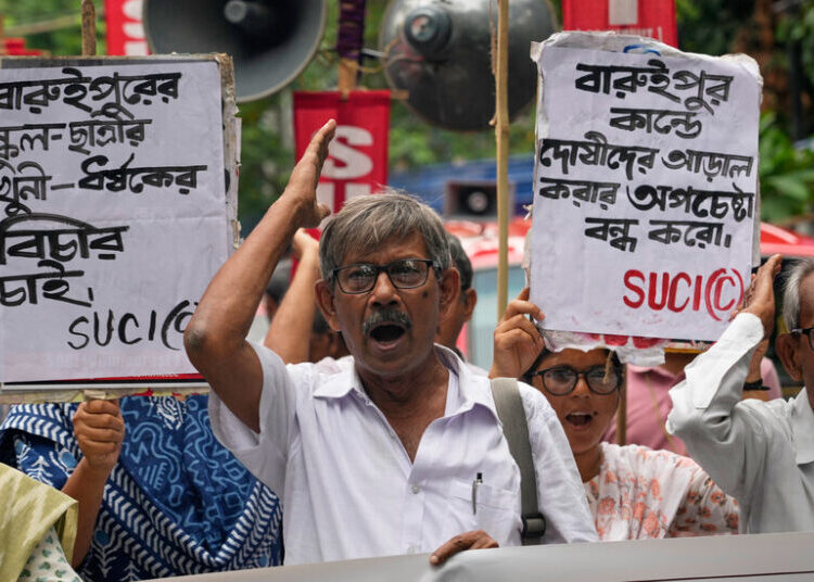 Sexual Assault and Killing of Girl Set Off Days of Protest in West Bengal