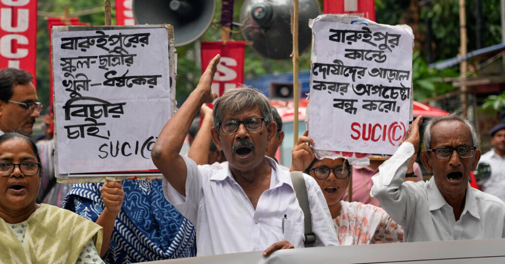 Sexual Assault and Killing of Girl Set Off Days of Protest in West Bengal