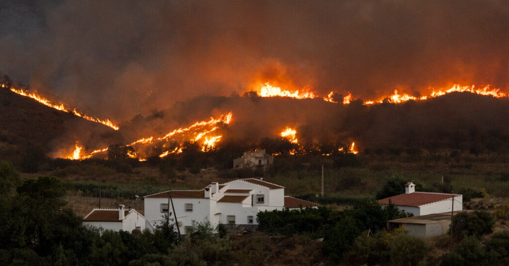 A Wildfire Killed 12 People in Southern Spain. Here’s the Latest.