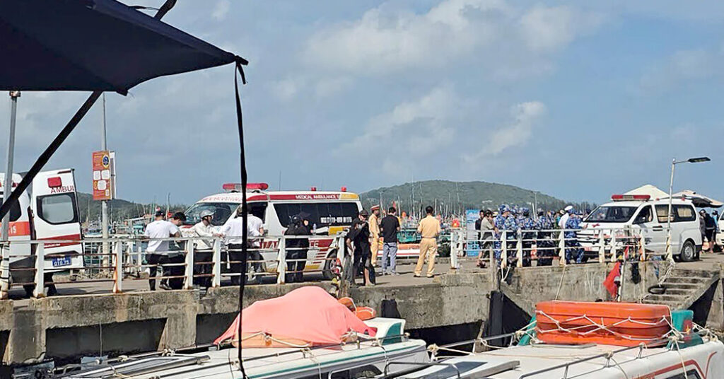 Boat Carrying Dozens of Tourists Capsizes in Vietnam