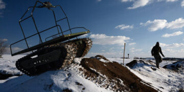 A Robot Army Remakes Ground Warfare in Ukraine
