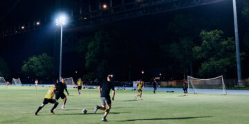 The City That Never Sleeps Suits Up to Play Late-Night Soccer