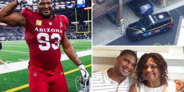Mother of NFL star Calais Campbell found dead inside Atlanta home, his brother charged with murder
