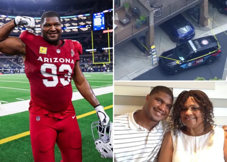 Mother of NFL star Calais Campbell found dead inside Atlanta home, his brother charged with murder