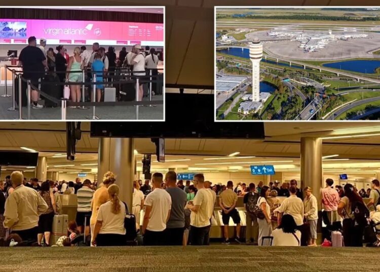 Orlando airport travelers threatened with arrest as they’re met with hours long delay waiting for luggage