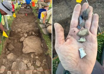 Hidden Revolutionary War bake house is uncovered after spending centuries underground