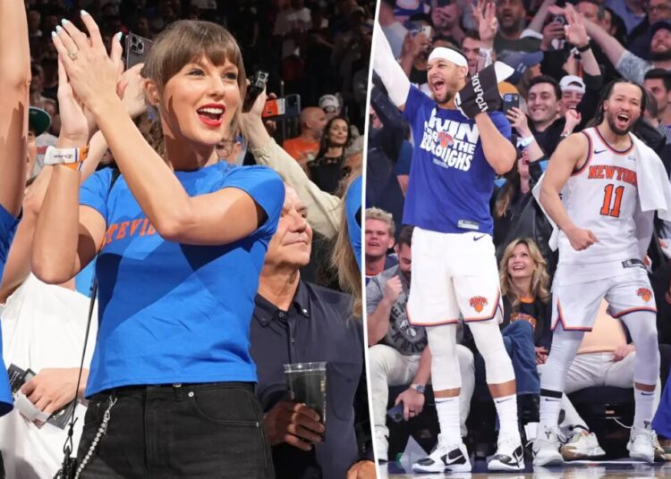 The Knicks starting five are invited to Taylor Swift and Travis Kelce’s MSG wedding