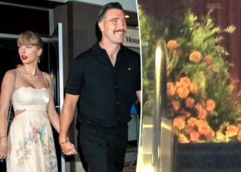 See first glimpse of Taylor Swift and Travis Kelce’s wedding rehearsal decor