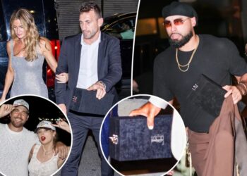 Taylor Swift and Travis Kelce gift rehearsal dinner guests diamond-encrusted keepsake