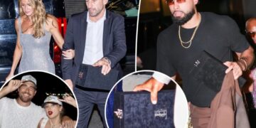 Taylor Swift and Travis Kelce gift rehearsal dinner guests diamond-encrusted keepsake