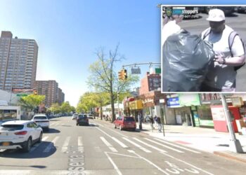 Pathetic goon pummels elderly Queens man in spat over recycling machine