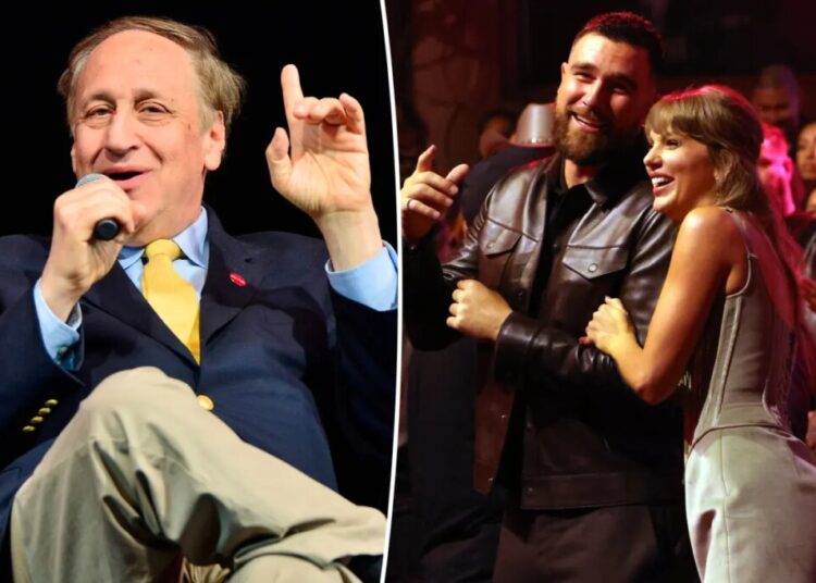 AMC CEO posts then deletes play-by-play of Taylor Swift and Travis Kelce’s wedding
