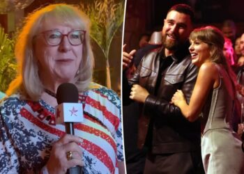 Donna Kelce uses one word to describe Travis and Taylor Swift’s star-studded MSG wedding