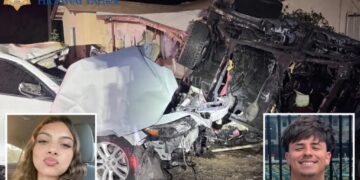 California teen, 19, killed in horrifying crash after 18-year-old woman’s deadly mistake