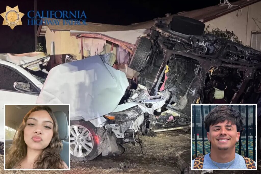 California teen, 19, killed in horrifying crash after 18-year-old woman’s deadly mistake