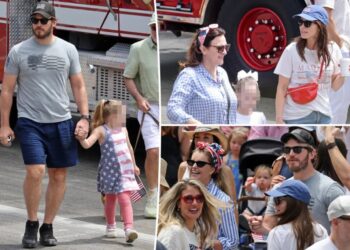 Chris Pratt, wife Katherine Schwarzenegger have family outing after actor’s ex Anna Faris’ rare divorce revelation