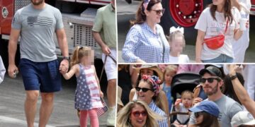 Chris Pratt, wife Katherine Schwarzenegger have family outing after actor’s ex Anna Faris’ rare divorce revelation