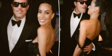 Brad Pitt and Ines de Ramon go Instagram-official with snaps from Taylor Swift’s wedding