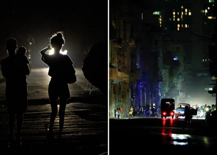 Cuba plunges into island wide blackout power outage as US oul blockade dries up fuel supplies