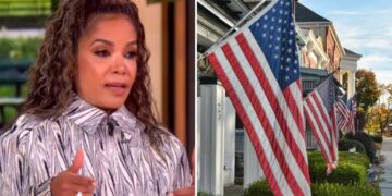 ‘The View’ co-host Sunny Hostin laments ‘I suddenly feel unsafe’ in neighborhoods with American flags