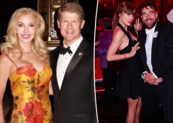 Wife of Kansas City Chiefs owner shuts down ‘false’ rumors about Taylor Swift and Travis Kelce’s wedding