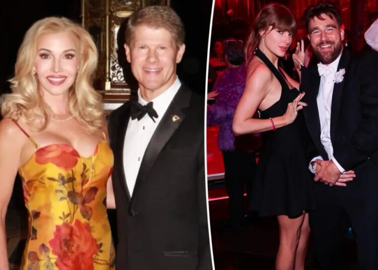Wife of Kansas City Chiefs owner shuts down ‘false’ rumors about Taylor Swift and Travis Kelce’s wedding