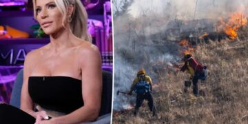 ‘Real Housewives’ star reveals son is facing ‘consequences’ for his involvement in starting a wildfire