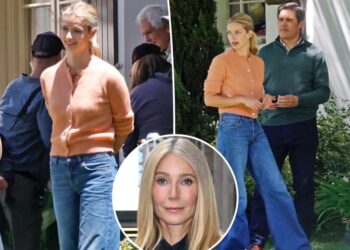 Apple Martin looks exactly like mom Gwyneth Paltrow as she films her first big movie role