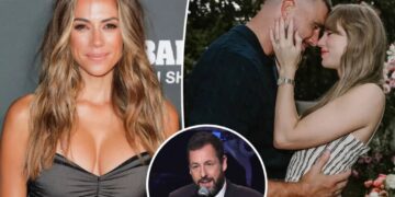 Jana Kramer defends Adam Sandler officiating Taylor Swift and Travis Kelce’s MSG wedding: He’s ‘very intentional’