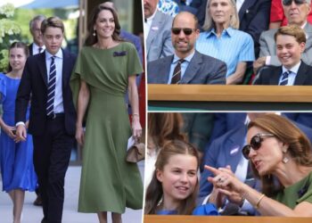 Prince George and Princess Charlotte make surprise appearance with Kate Middleton and Prince William at Wimbledon 2026