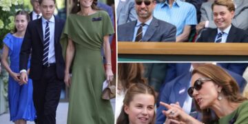 Prince George and Princess Charlotte make surprise appearance with Kate Middleton and Prince William at Wimbledon 2026