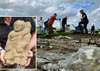 Mysterious ‘guardian spirit’ Roman Empire relic found 1,600 years later — under wall in England
