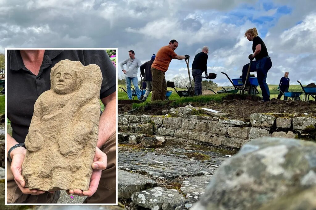 Mysterious ‘guardian spirit’ Roman Empire relic found 1,600 years later — under wall in England