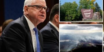 Tim Walz mobilizes National Guard to battle wildfires in Minnesota